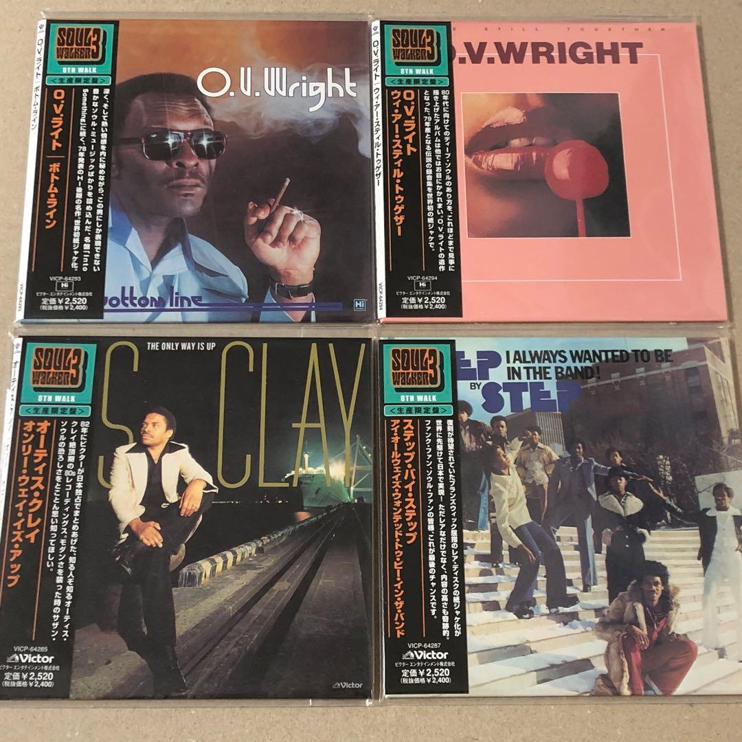 SOUL WALKER 紙ジャケット10枚セット O.V.ライト イクジット9