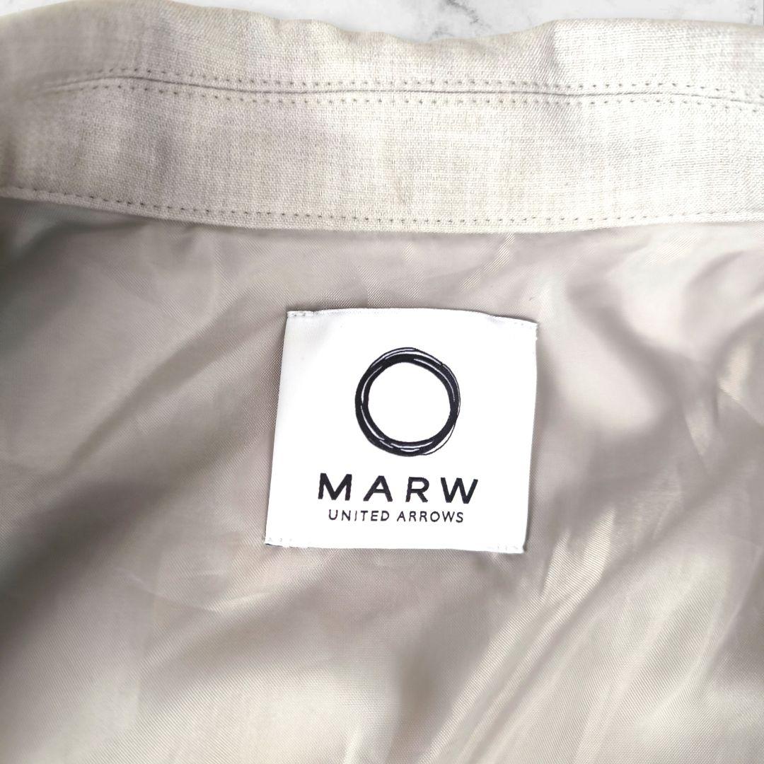 【美品】MARW UNITED ARROWS バック アシンメトリー ジャケット