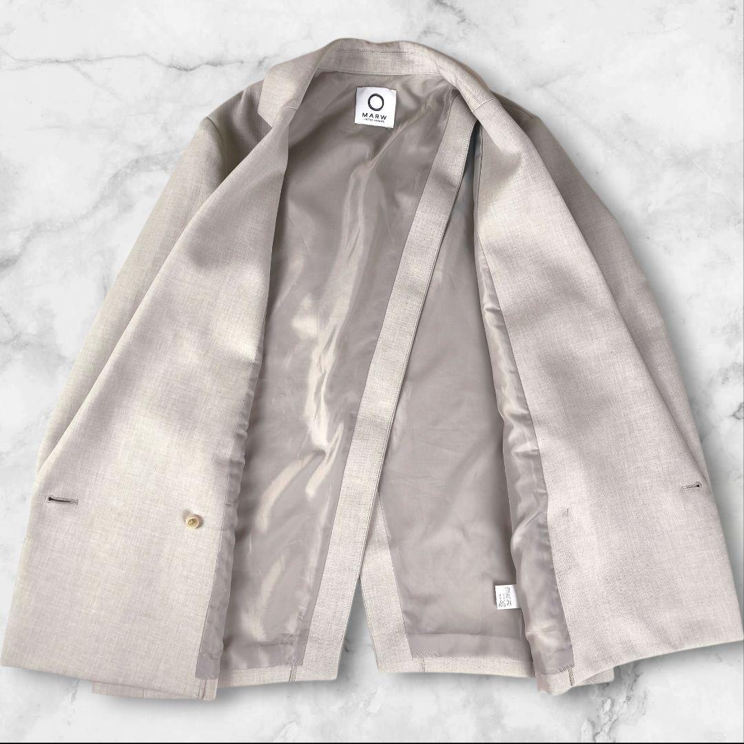 【美品】MARW UNITED ARROWS バック アシンメトリー ジャケット