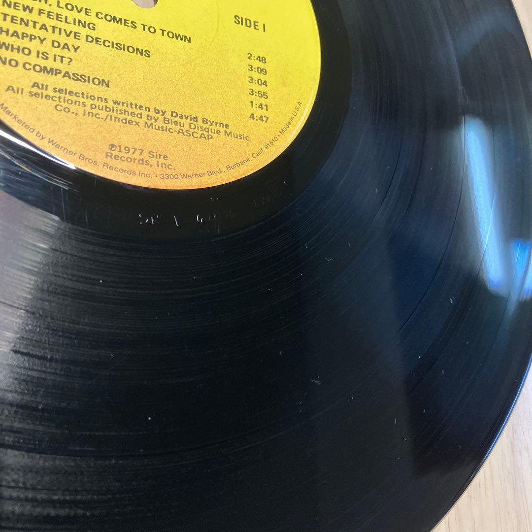 極美盤‼︎USオリ　トーキング・ヘッズ　「77“」