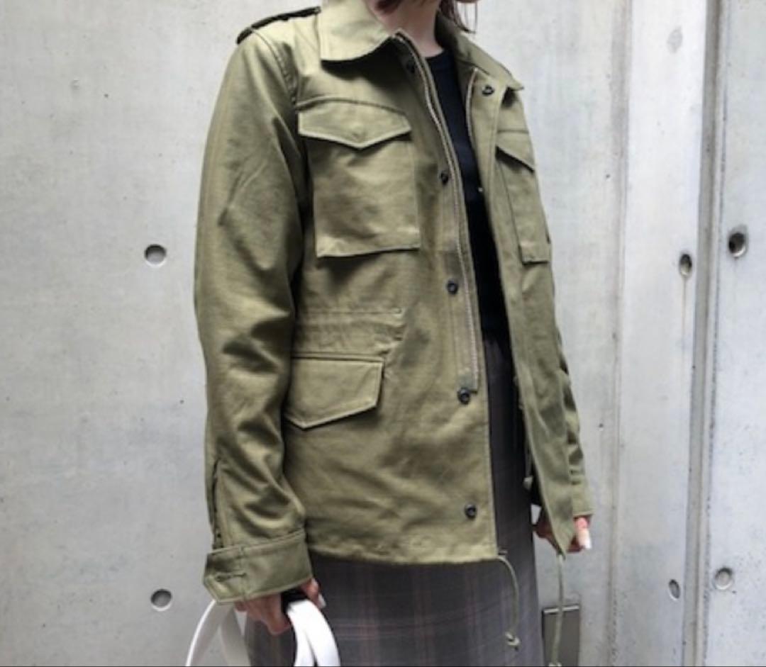 HYKE M51 フィールドジャケット　ネイビー　サイズ1美品
