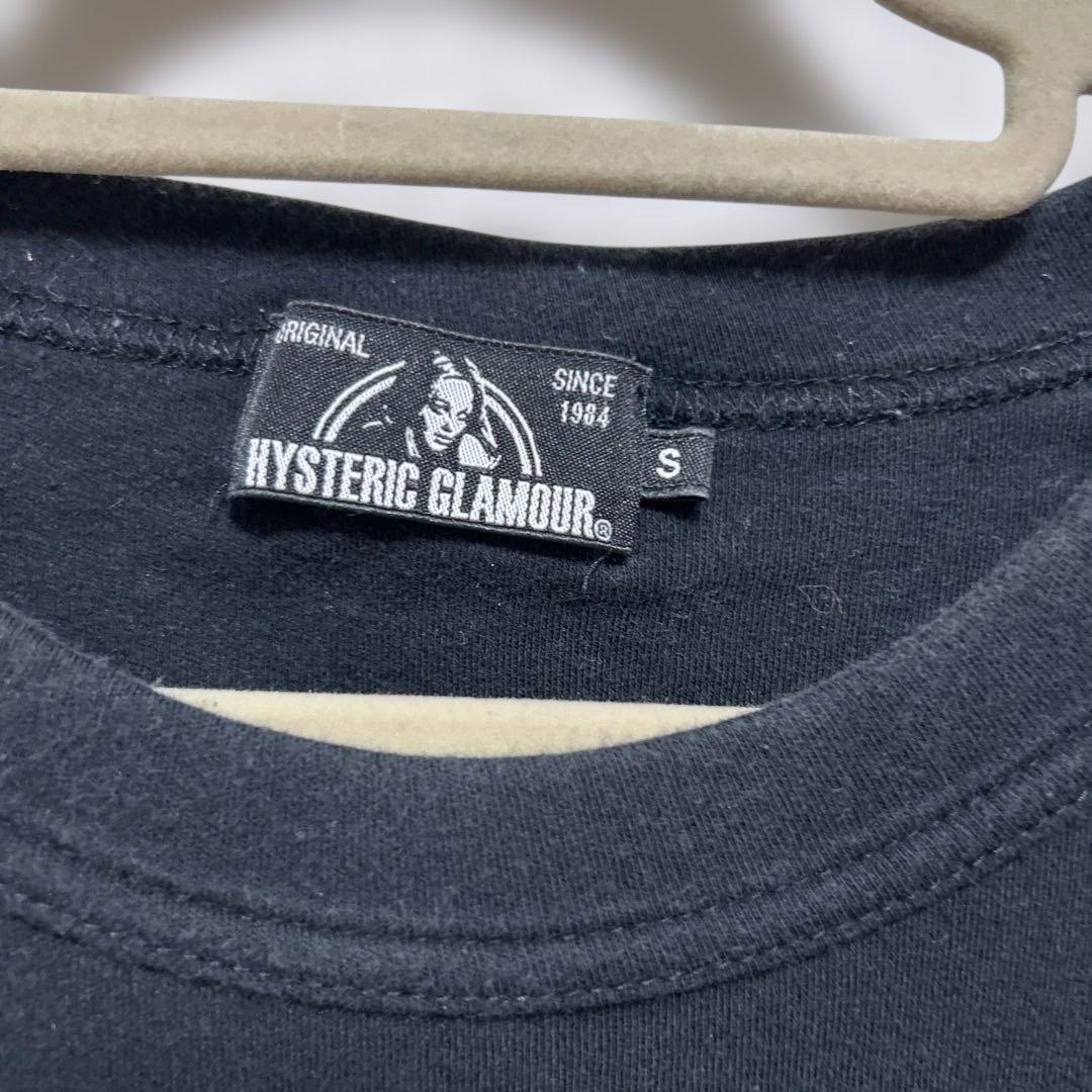 ヒステリックグラマー ガール プリント Tシャツ S ブラック 黒 完売品
