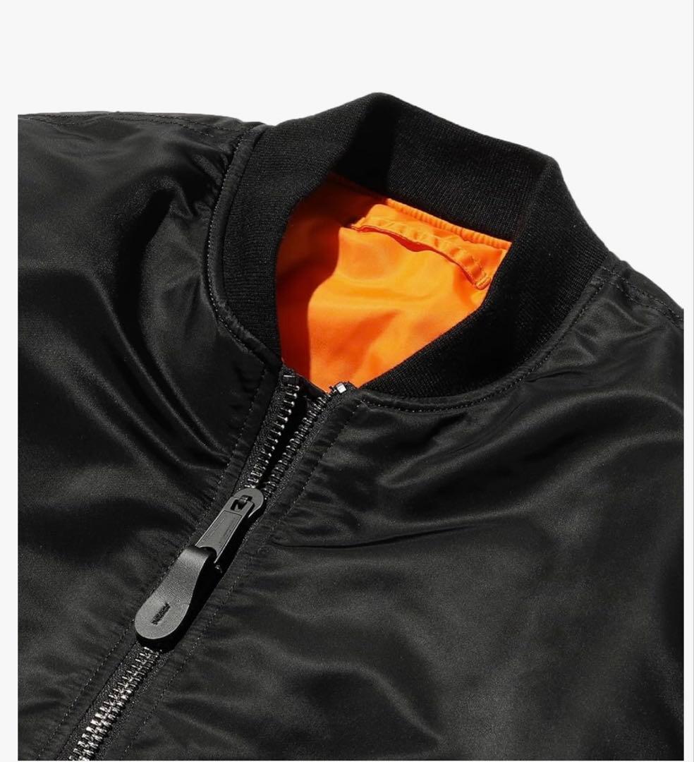 Valley Apparel MA-1 ナイロンジャケット メンズ　Lサイズ