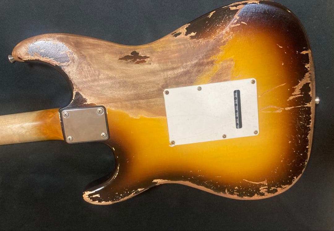 ギター #24 STtype Nitrocellulose lacquer relic
