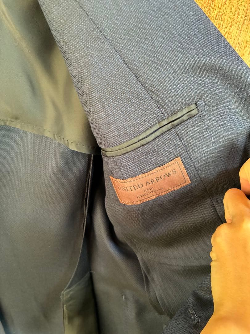 UNITED ARROWS ネイビー テーラードジャケット