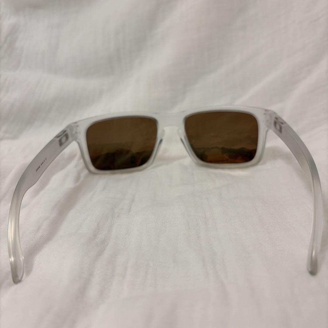 OAKLEY HOLBROOK ホルブルック オレンジレンズ　クリアフレーム