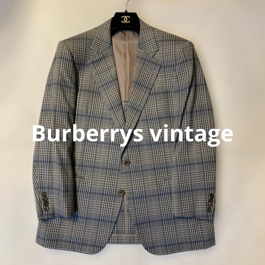 Burberrys vintageバーバリー　グレンチェックテーラードジャケット