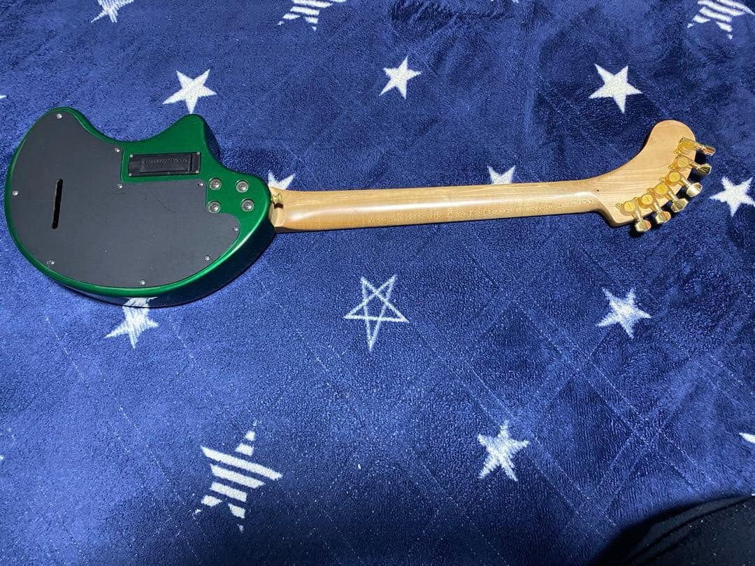 FERNANDES ZO-3 メタリックグリーン ソフトケース付き　中古