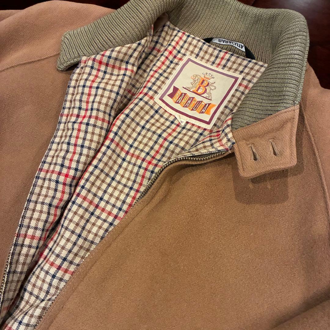 BARACUTA G9 カシミヤ ハリトンジャケット