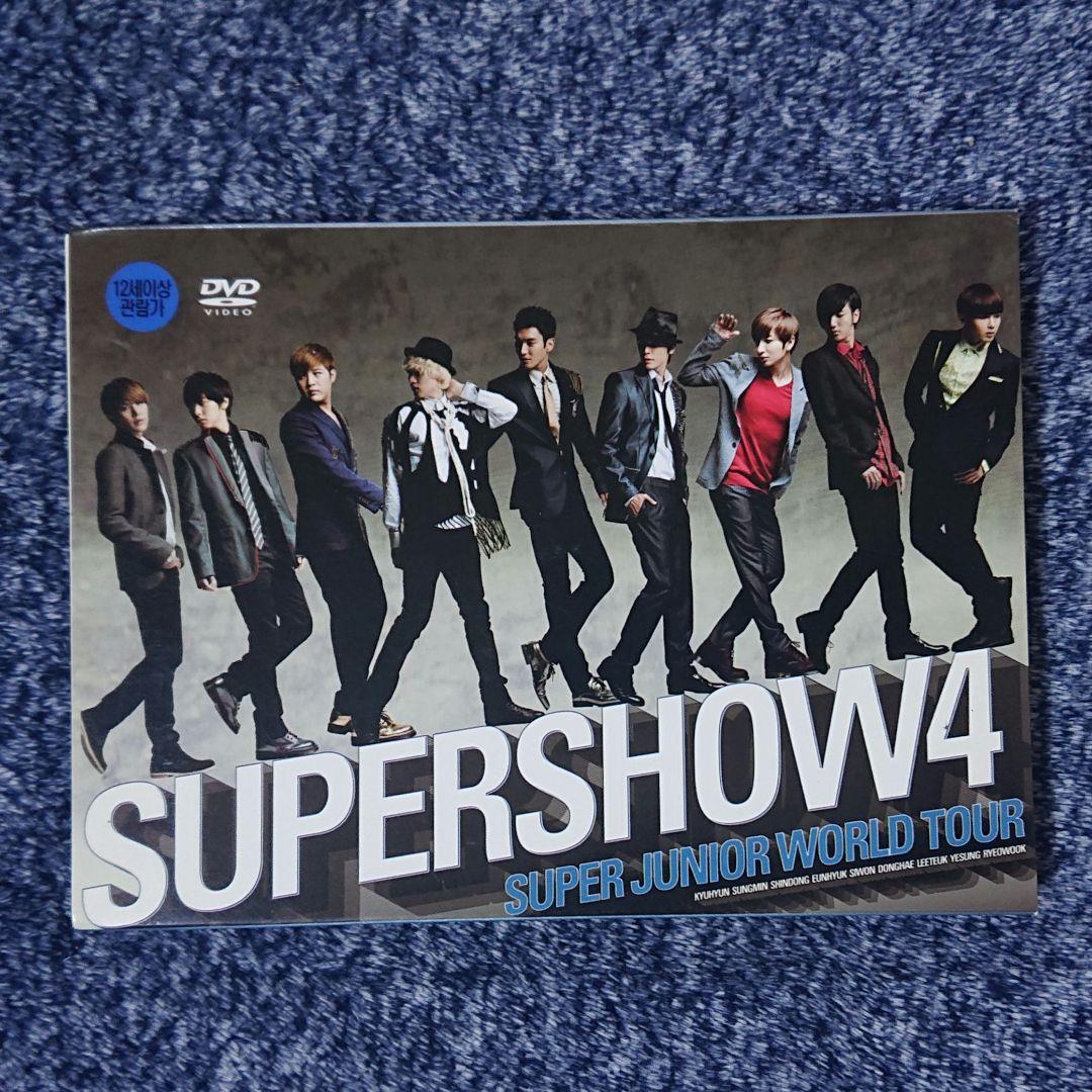 【DVD】SUPER SHOW 1～5 8点セット（SUPER JUNIOR）