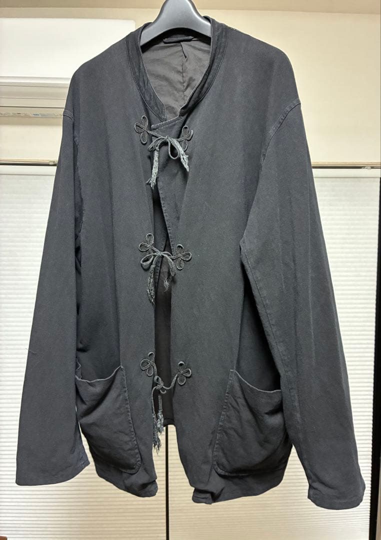 COMOLI 25SS コットンジャージスタンドカラージャケット size3