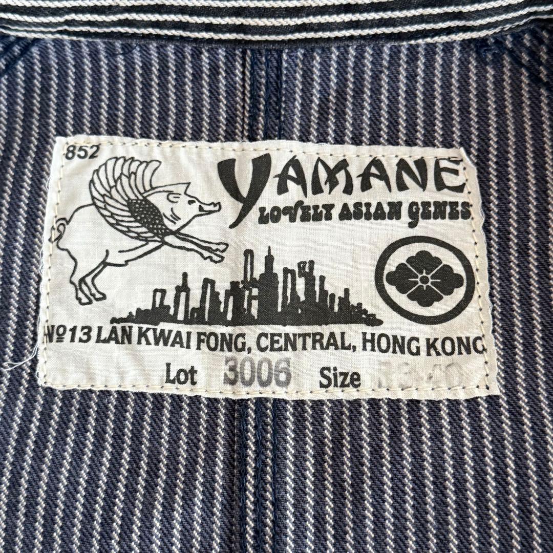 EVISU YAMANE エヴィス ヤマネ ヒッコリーストライプ カバーオール