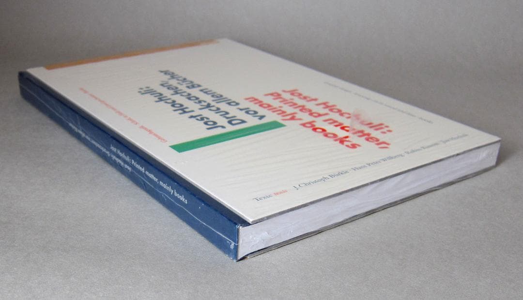 未開封 Jost Hochuli Printed Matter, Mainly