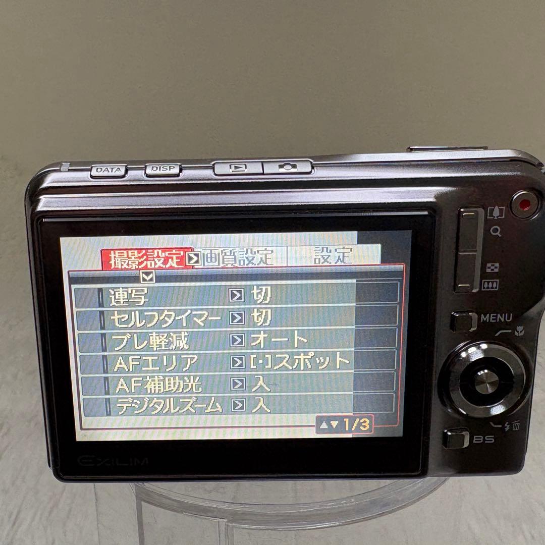CASIO カメラ　エクシリム　EX-S770 グレー　コンデジ　動作品
