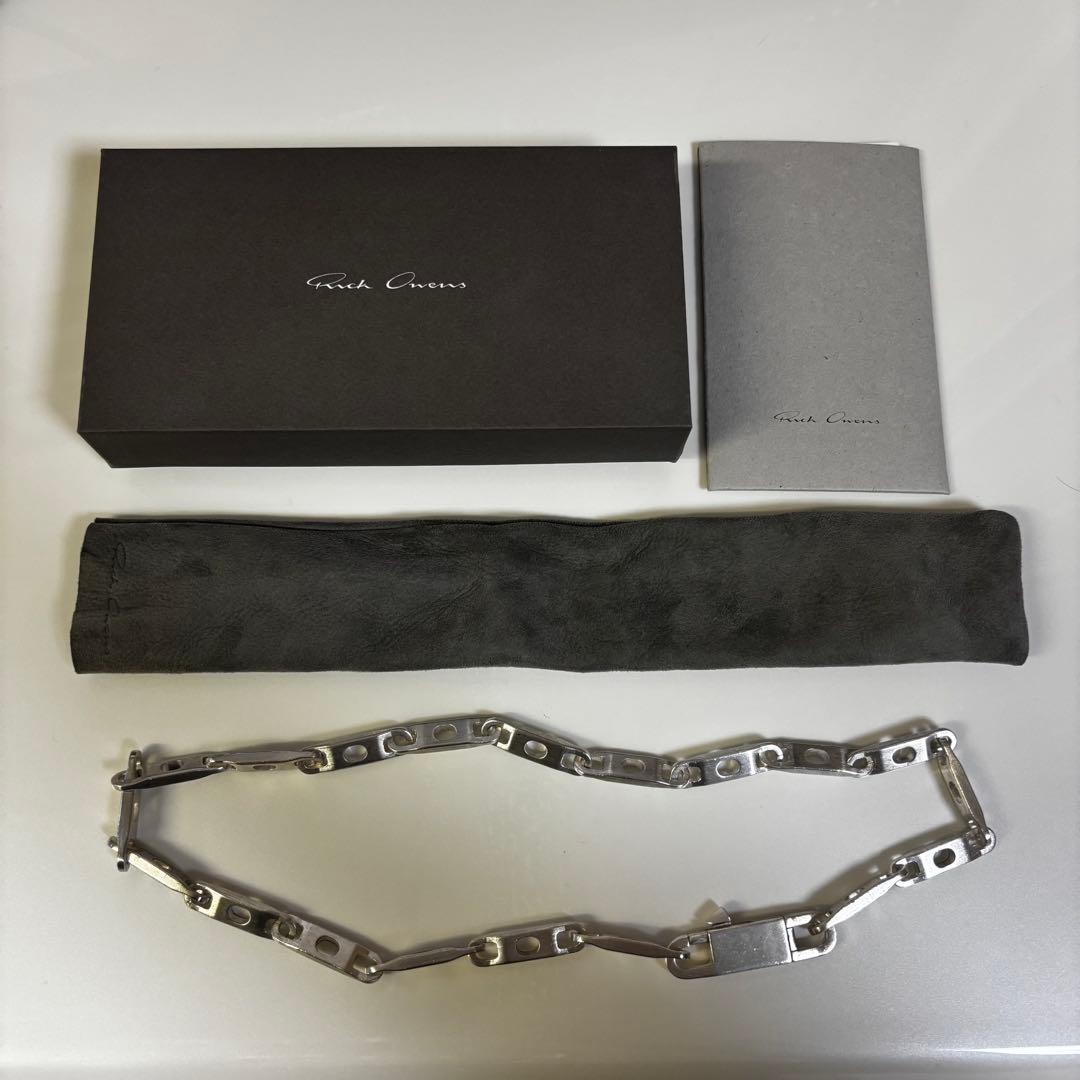 Rick Owens Chain Necklace チェーンネックレス　シルバー
