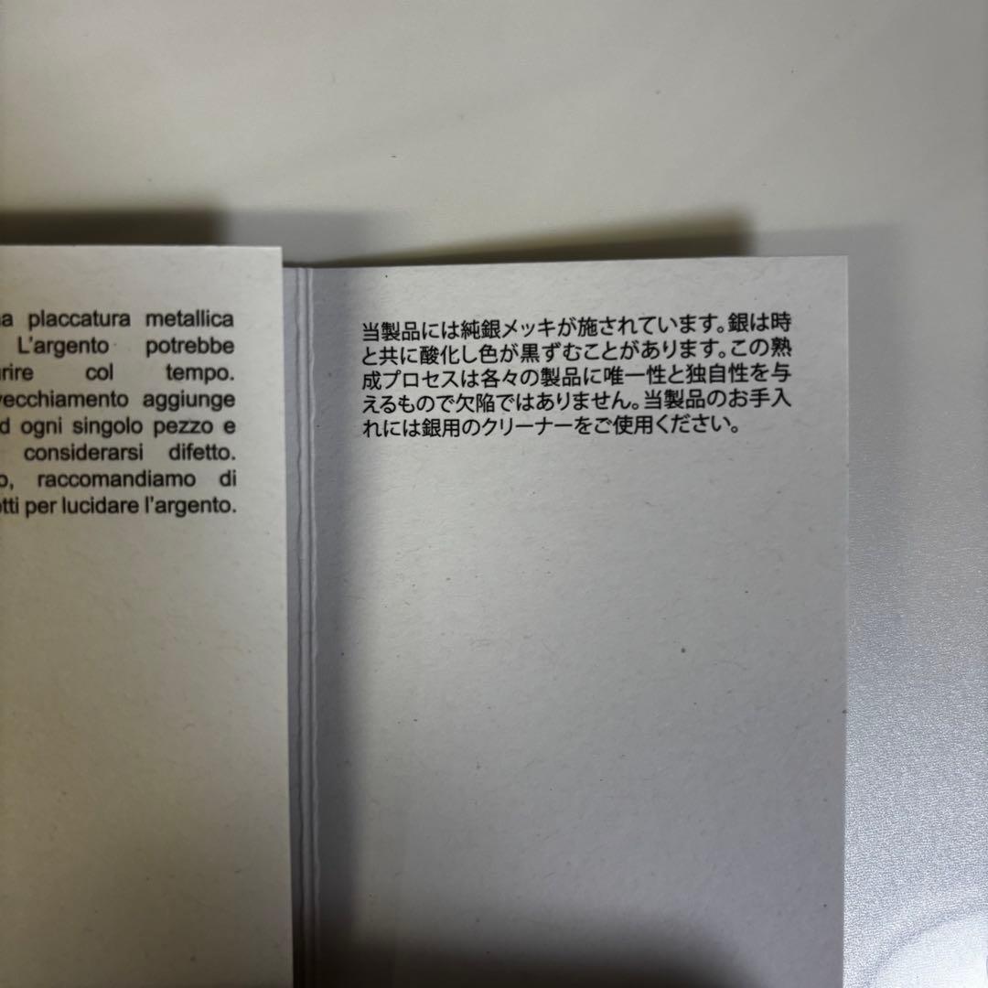Rick Owens Chain Necklace チェーンネックレス　シルバー