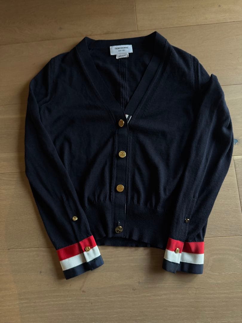 トムブラウン　カーディガン　神崎恵さん着用　40 thom browne