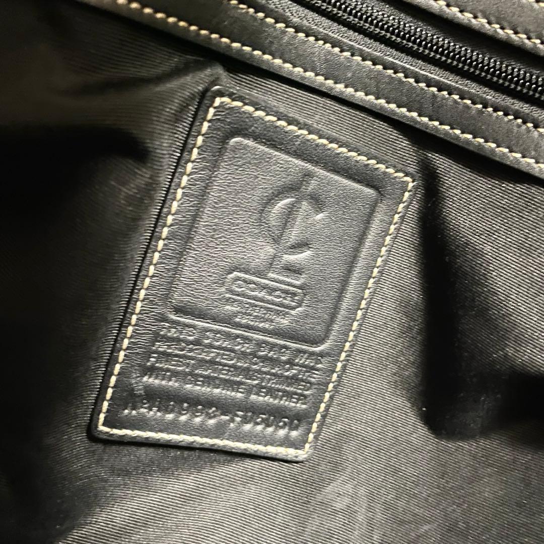 美品✨COACH ボストンバッグ 2way 南京錠 斜めがけ ナイロン 黒