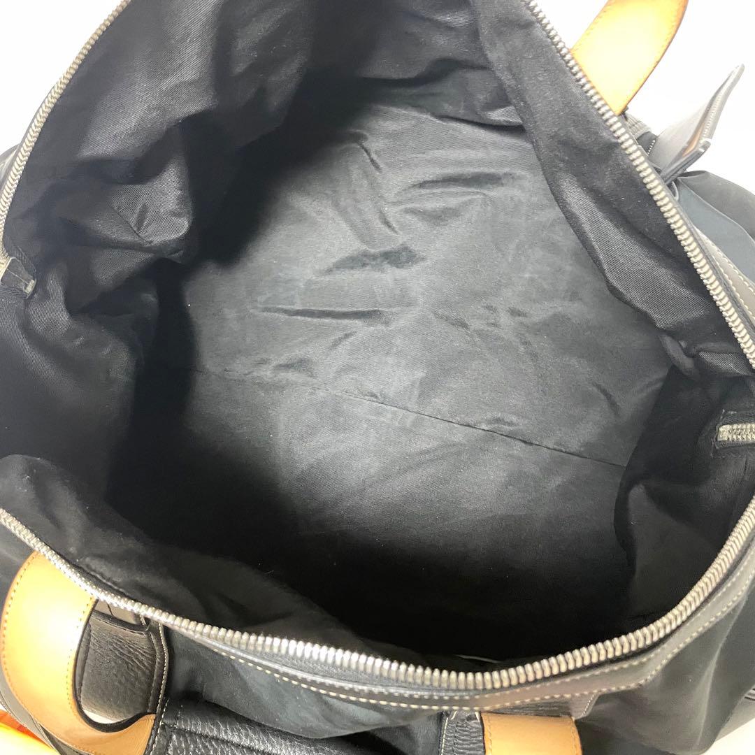 美品✨COACH ボストンバッグ 2way 南京錠 斜めがけ ナイロン 黒