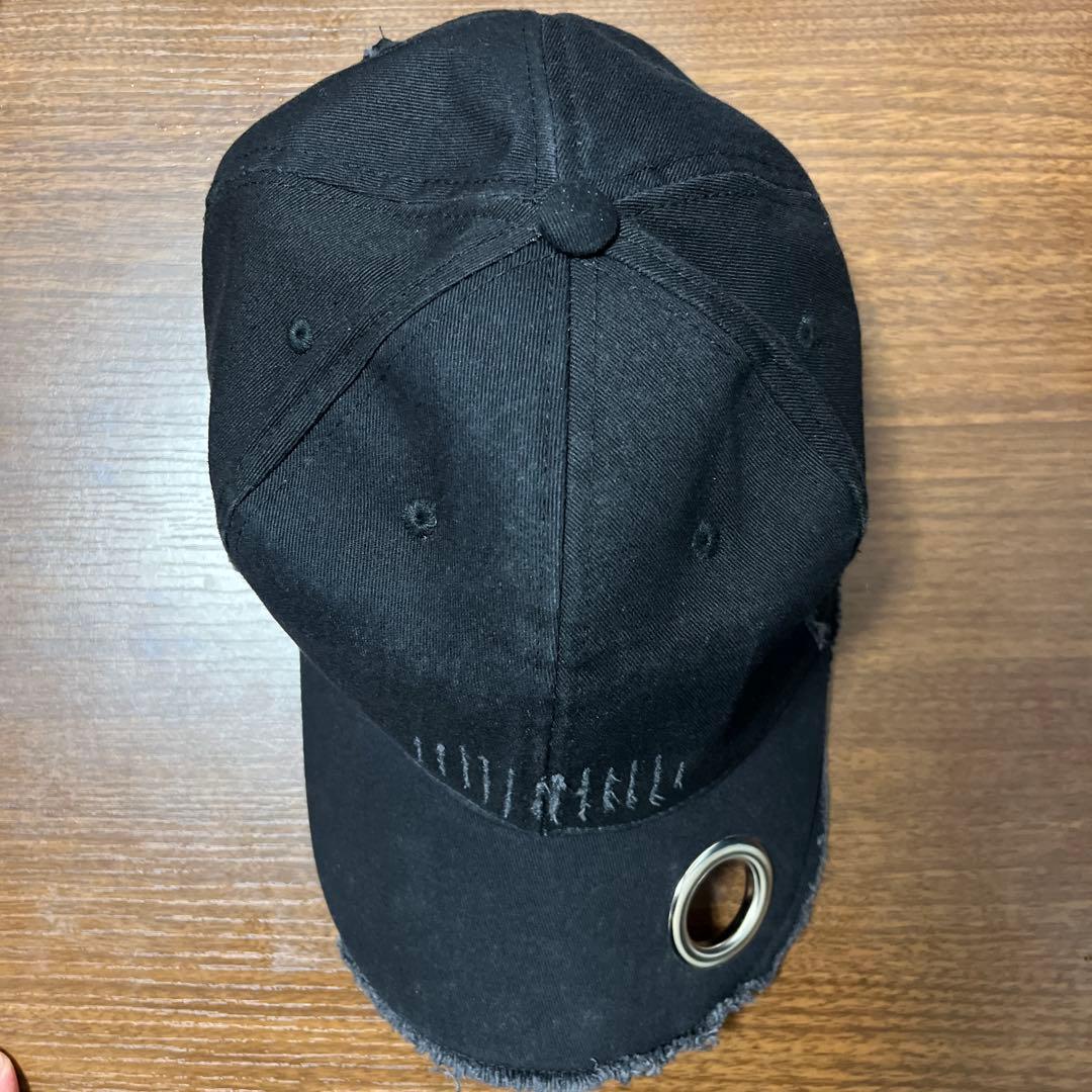 グランシー GRANCY EyeletDesign DamageCap ブラック