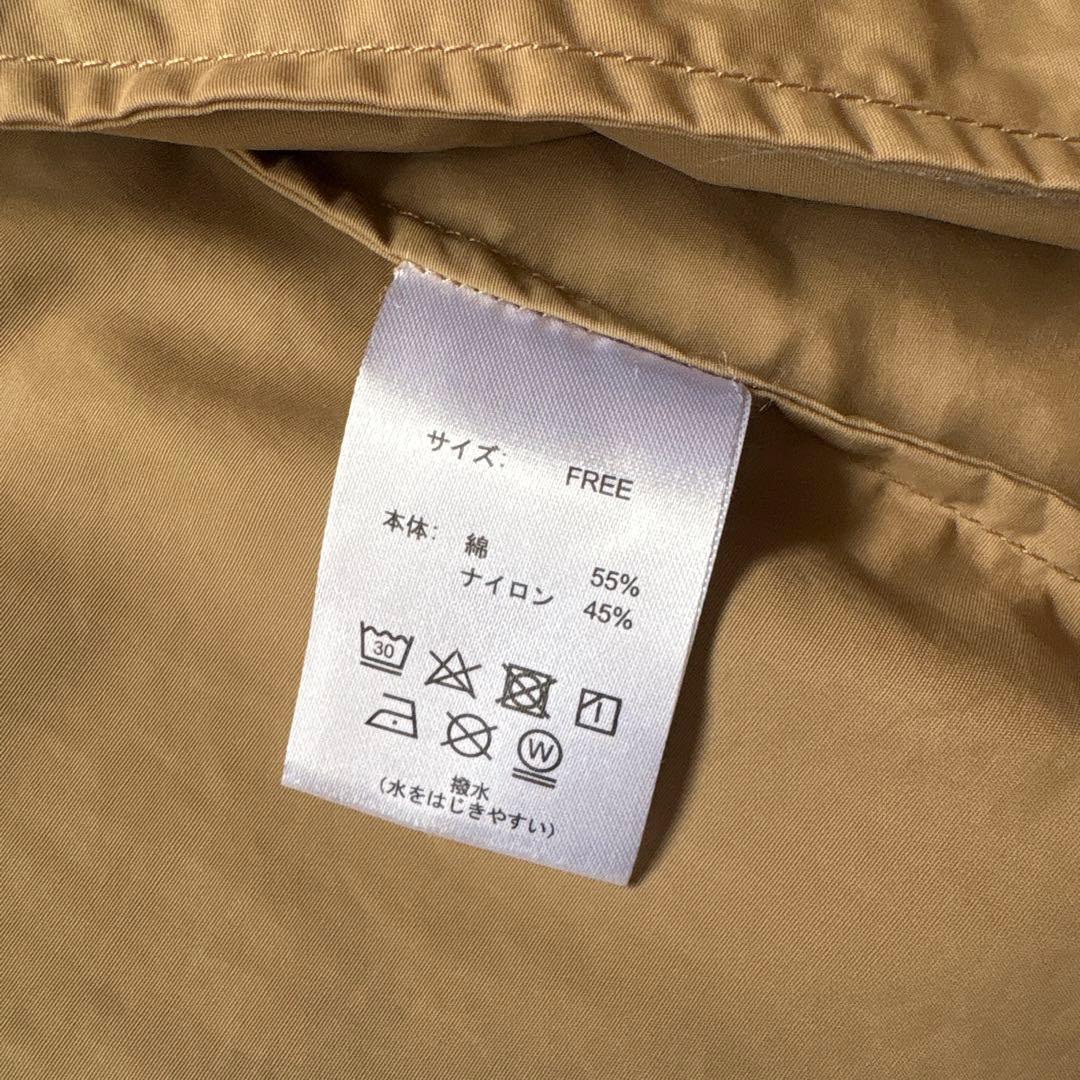 OUR 撥水素材のステンカラージャケット