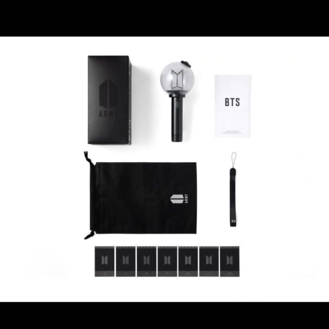 【新品未使用】 BTS アミボム ver4 ペンライト 3点セット