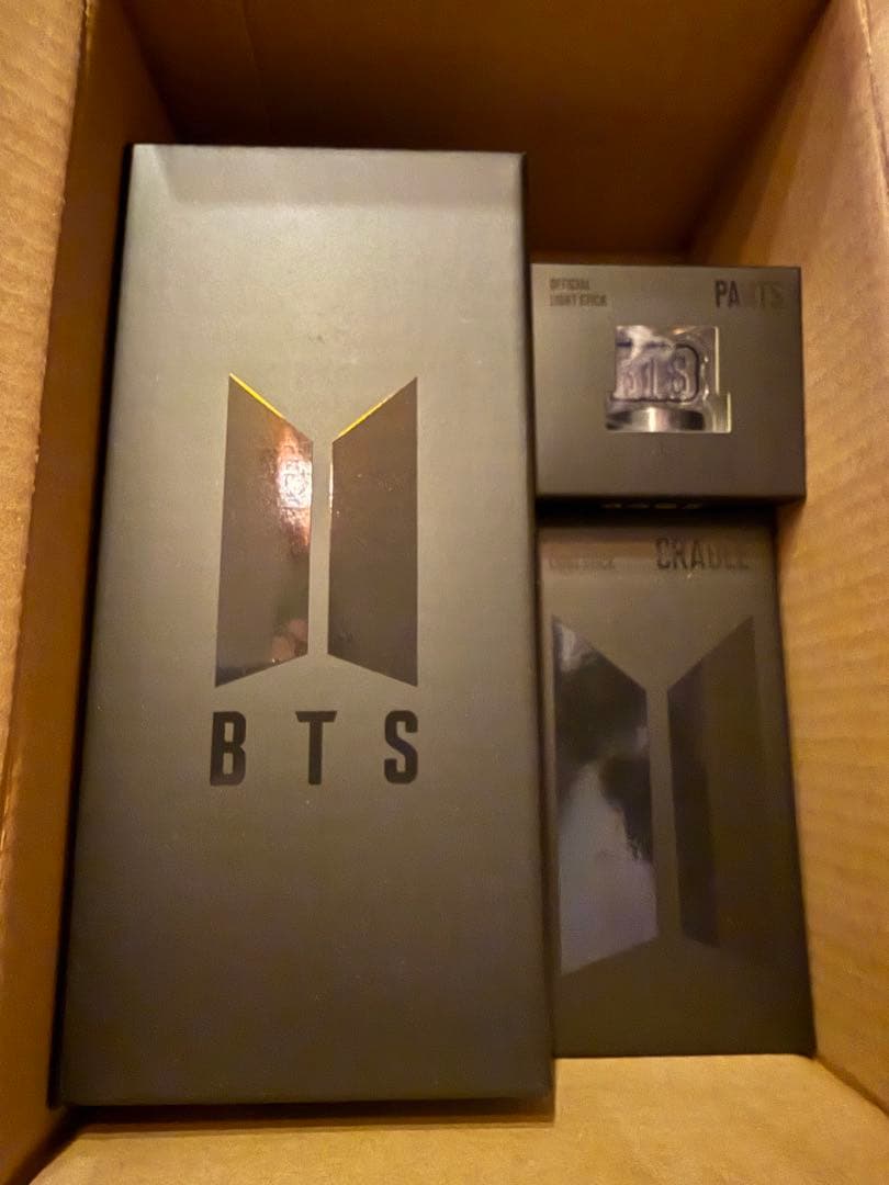 【新品未使用】 BTS アミボム ver4 ペンライト 3点セット