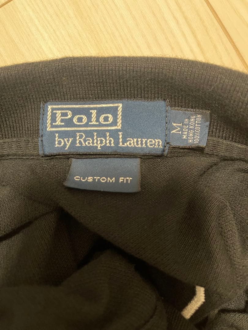 ポロ・ラルフ・ローレン 黒 ポロシャツ 2番