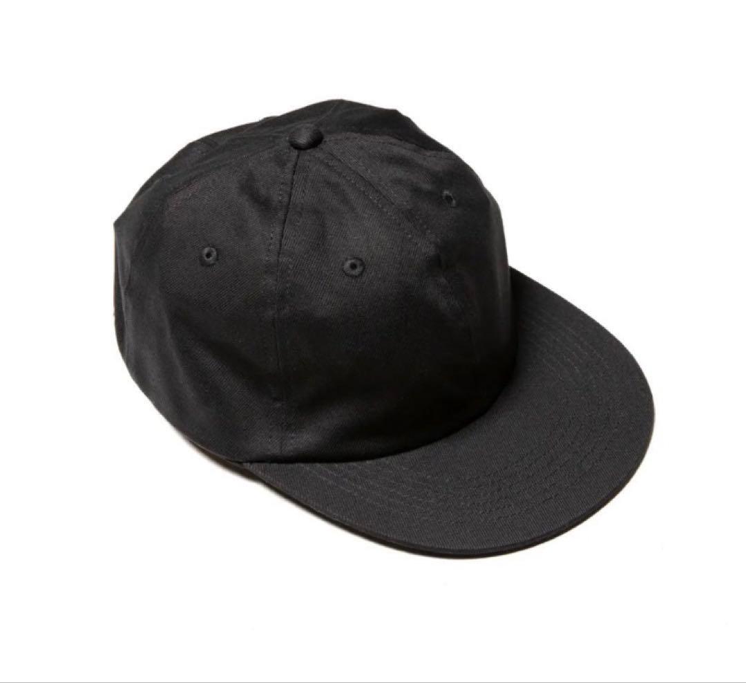 ovy VintagFrench Drill 6 Panel Cap ブラック