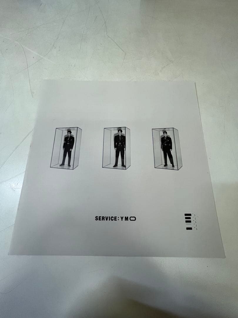 G735 廃盤 YMO SERVICE 初回限定イエロービニール盤 帯付レコード