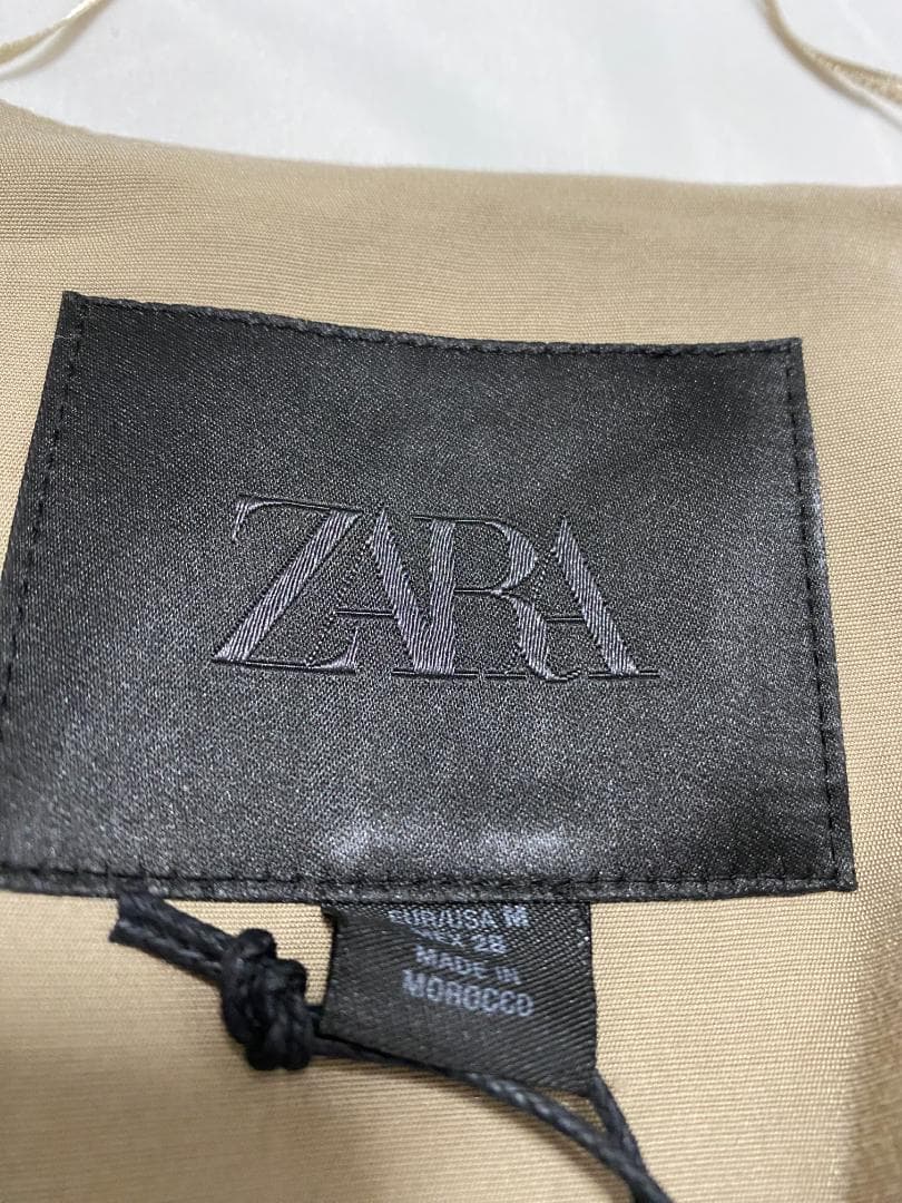 ZARA ZW COLLECTION ショートフルイドトレンチコート M