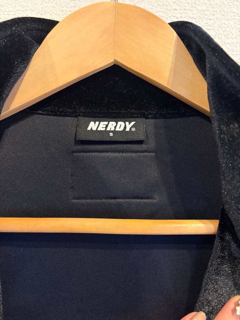 NERDY ノルディ　ベロア セットアップ　サイズS