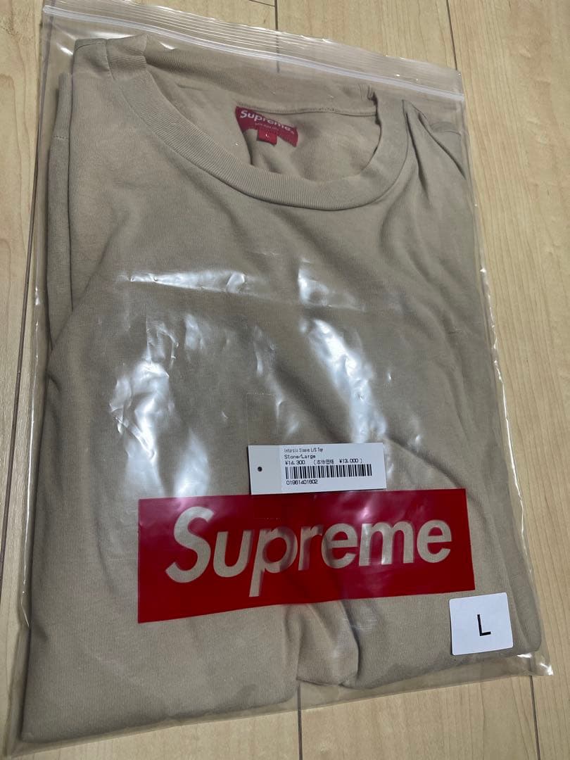 supreme Intarsia Sleeve L/S Top ロンT