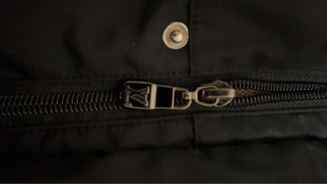 【レア】Louis Vuitton ブラック モッズコート ヴィトン