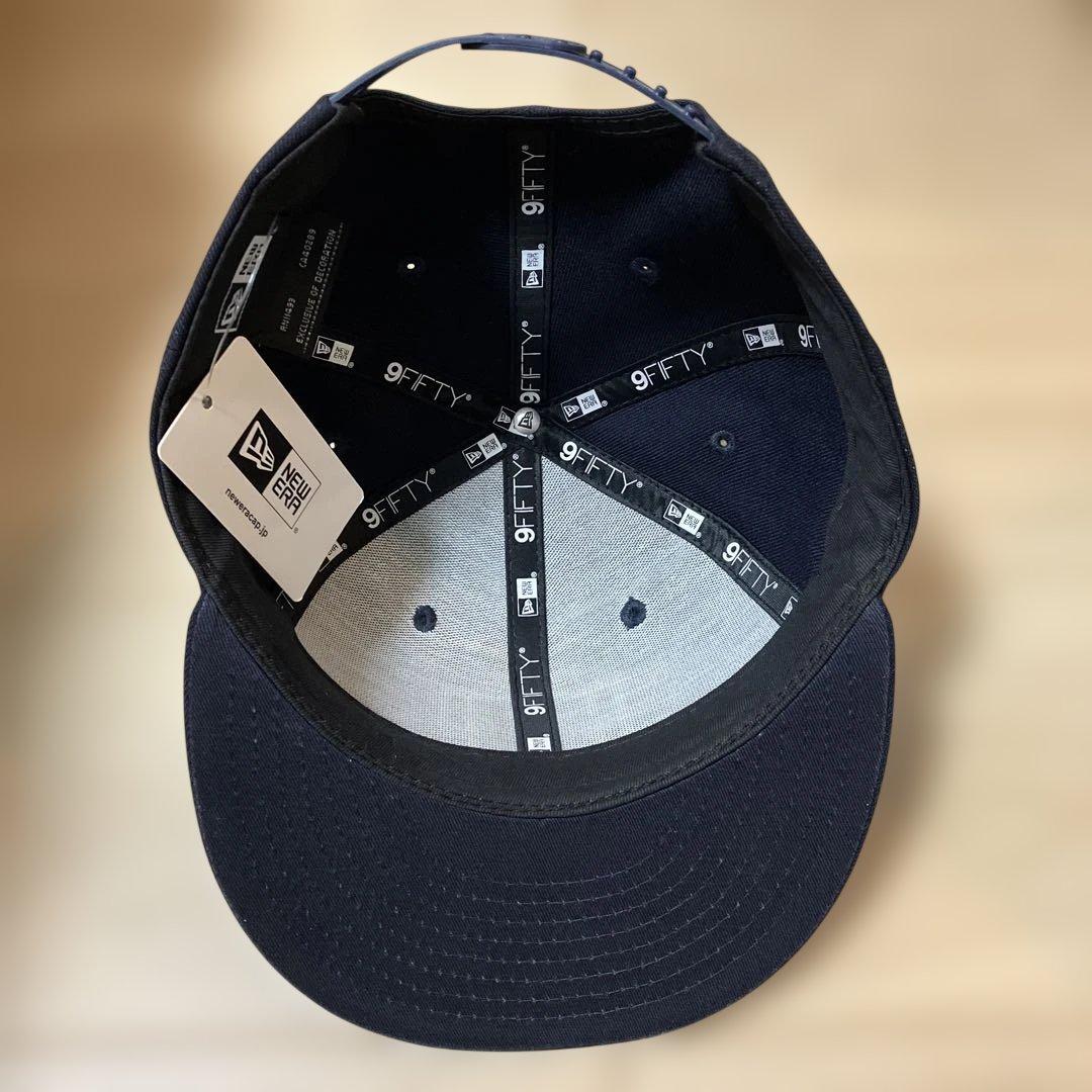 NewEra×GAP 9FIFTY ネイビーキャップ 1969