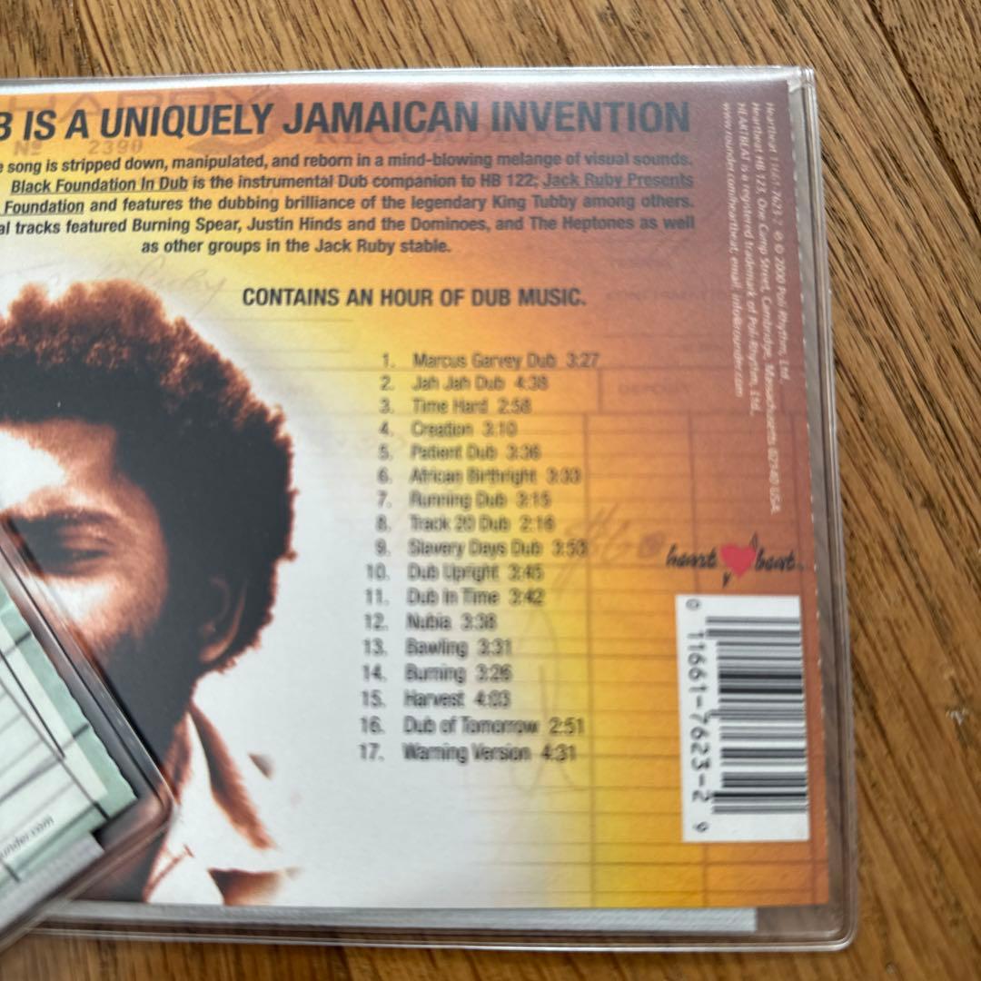 洋楽 Jack Ruby - Black Foundation King Tubby