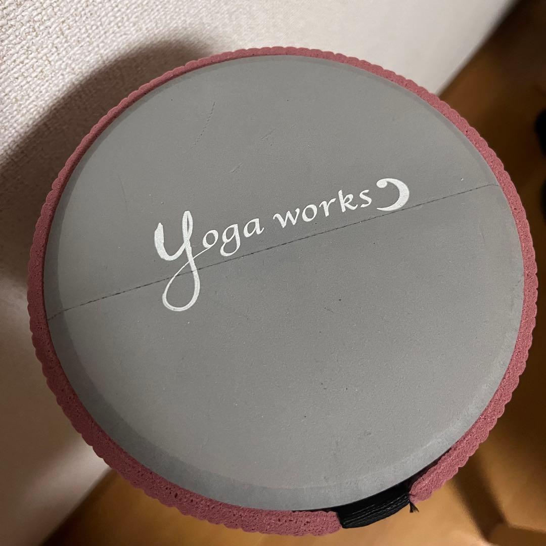 yoga works ピラティスローラー グリッポン モーヴ1本