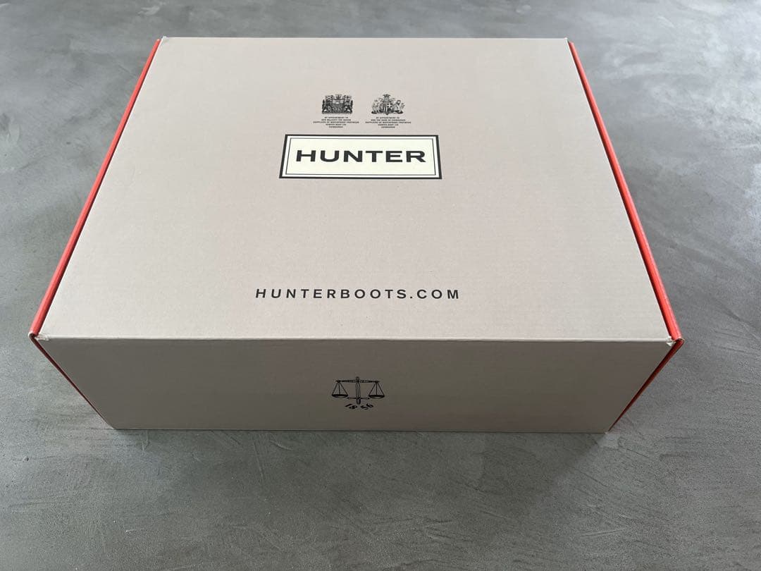 HUNTER リファインドミッドウェッジソールレインブーツ UK(22〜22.5