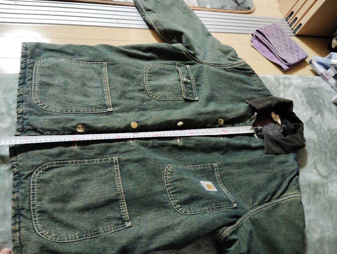 Carhartt カバーオール 6BL ダークグリーン