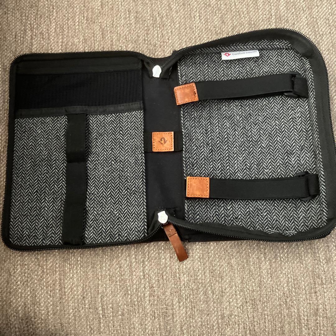 Twelve South、充電ケーブルや電源アダプターを収納できる本革製ポーチ