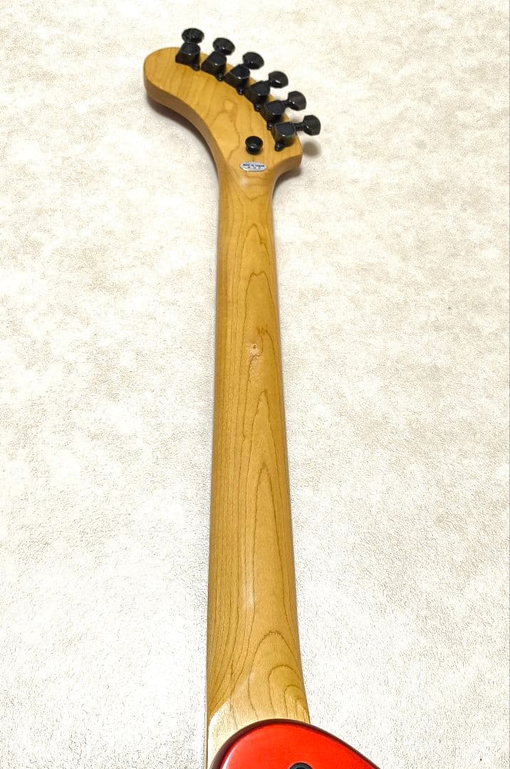 【美品】ZO-3 芸達者 メタリックレッド アンプ内蔵ミニギター ケース付