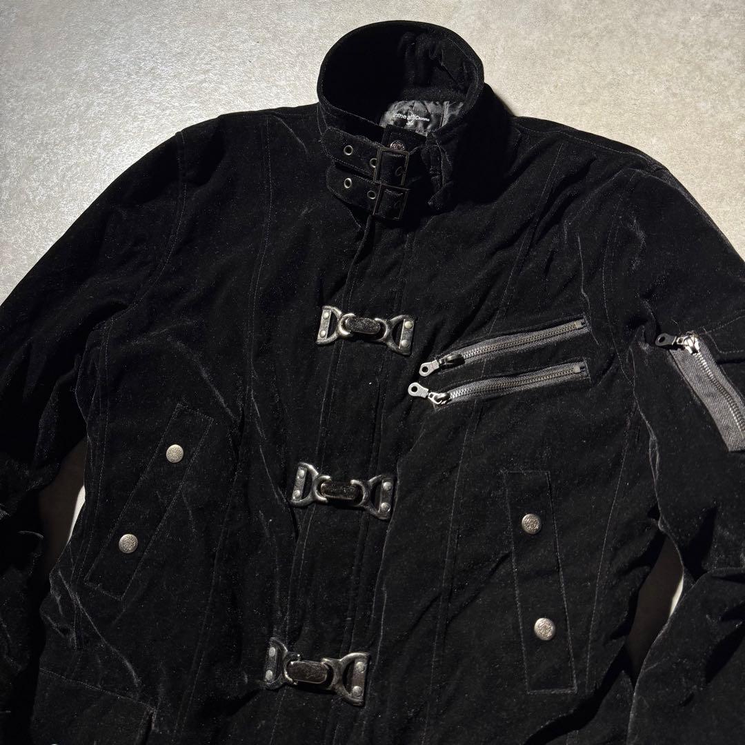ジャケット・アウター 00s in the attic velvet fireman coat y2k