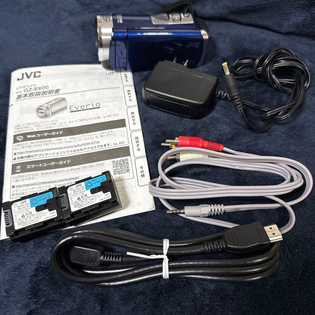 佐*木様 JVC Everio GZ-E600-A ビデオカメラ本体