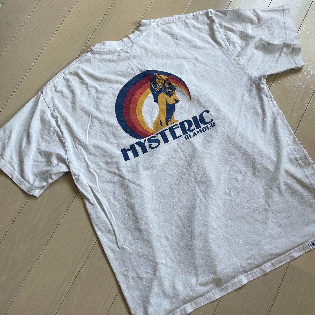 HYSTERIC GLAMOUR ホワイト Tシャツ　XLサイズ