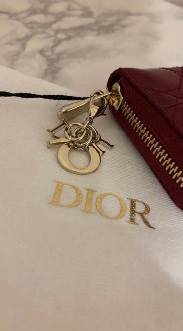 Dior 財布 ミディアムウォレット レッド 赤 新品未使用