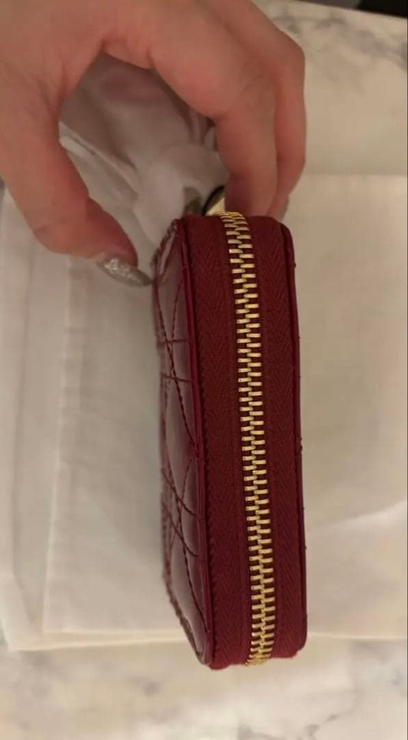 Dior 財布 ミディアムウォレット レッド 赤 新品未使用