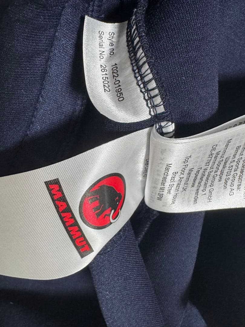 ぐ*ん様 ★新品MAMMUT マムート スウェット ズボン ネイビー XL