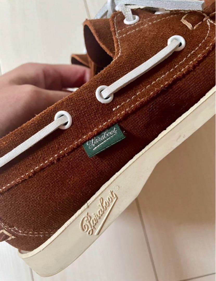 【最終価格】パラブーツ　Paraboot デッキシューズ　25.5 BARTH