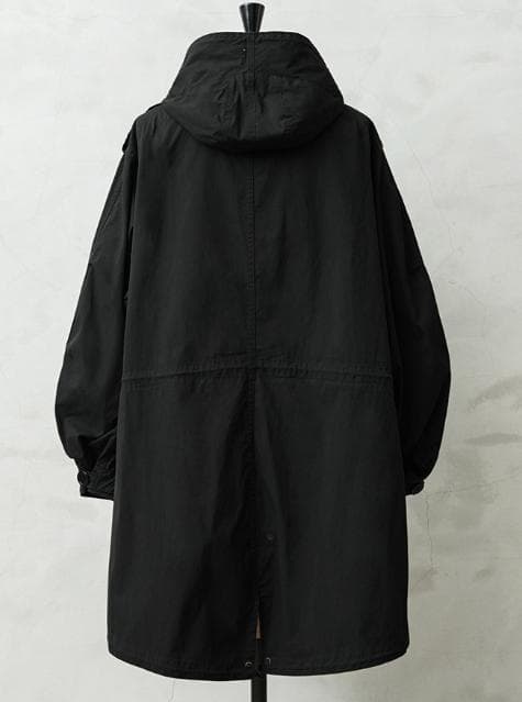 WAIPER.inc M-51 フィッシュテールパーカー ブラック　Ｍ