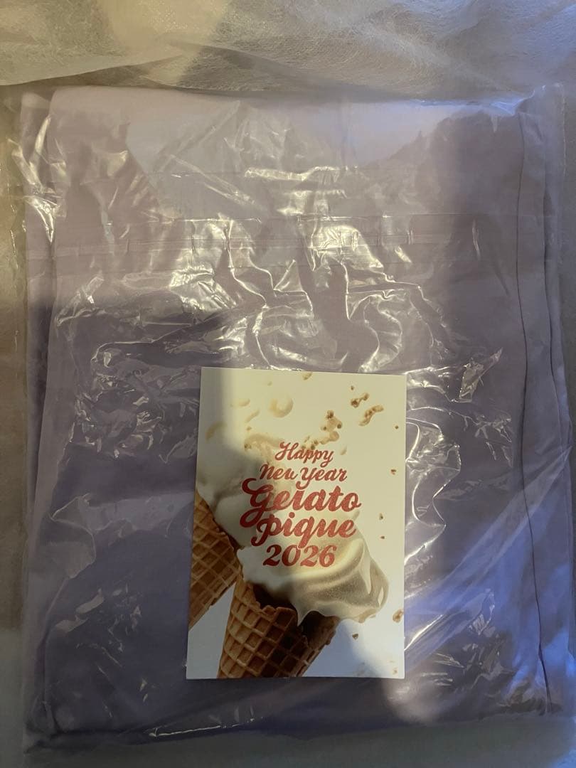 【新品未使用】2026年福袋B GELATO PIQUE ルームウェア 上下